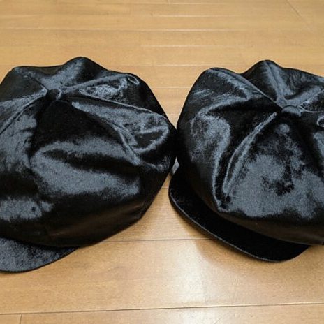 新しいキャスケットの内側に付いたHatformのネーム